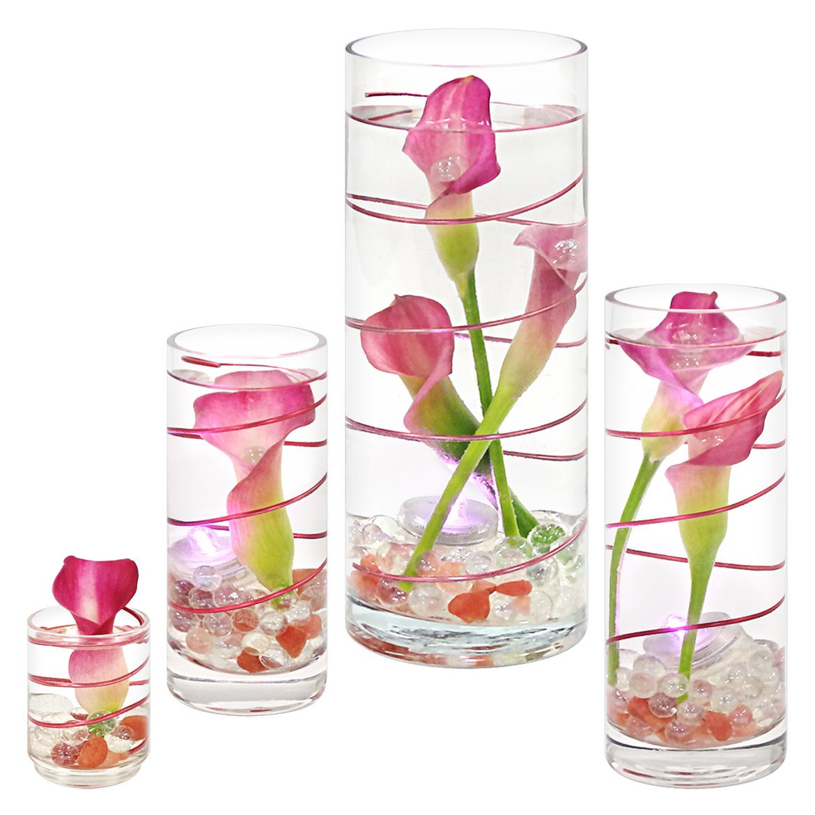 luludi living frames wedding centerpieces