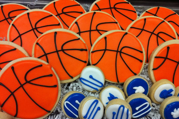 Basketball cookies