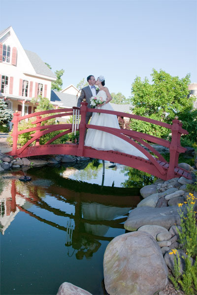 wind chimes at wedding