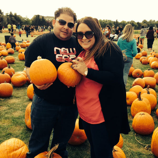 pumpkin picking