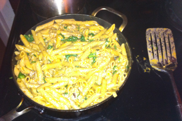 butternut squash pasta