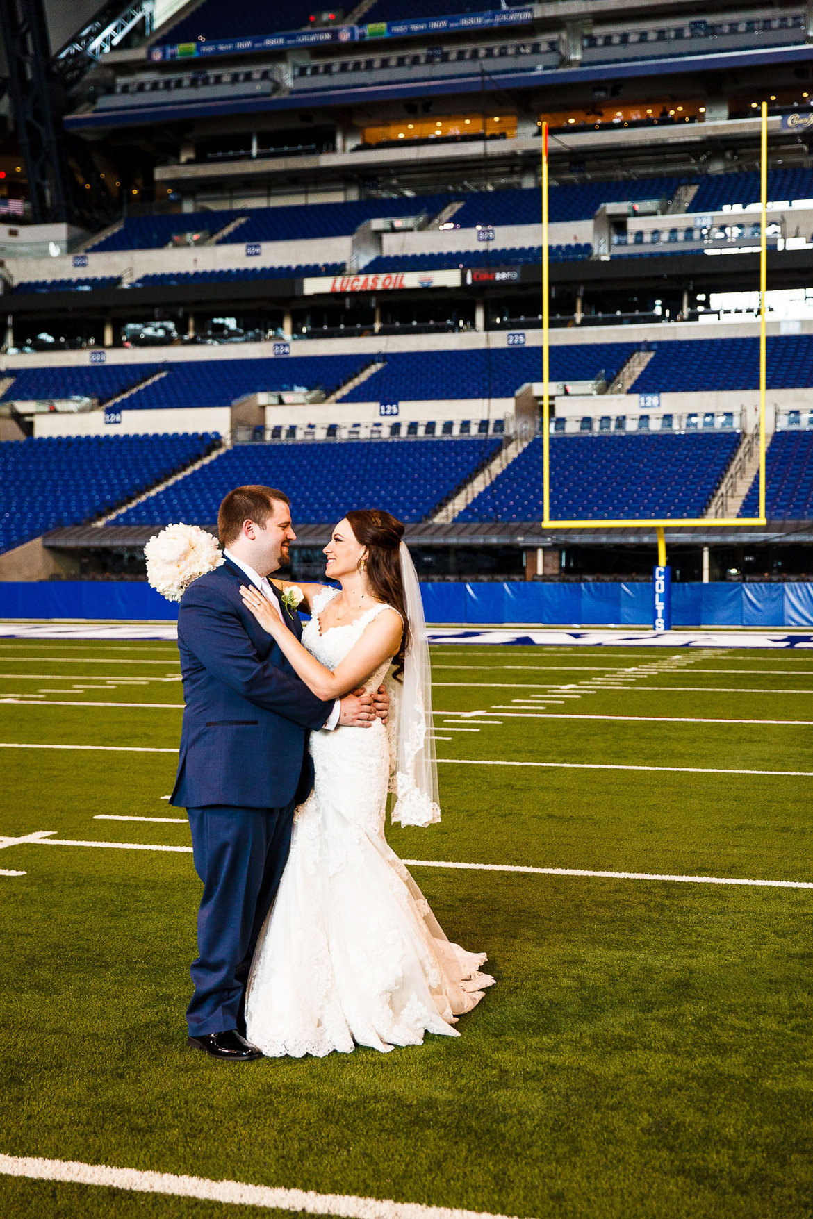 football wedding