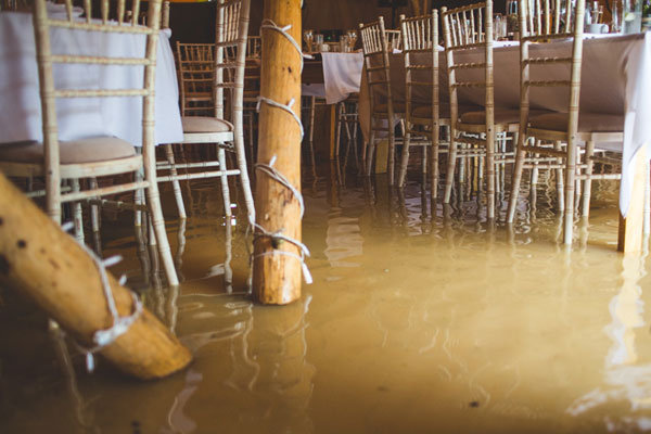 flooded tipi