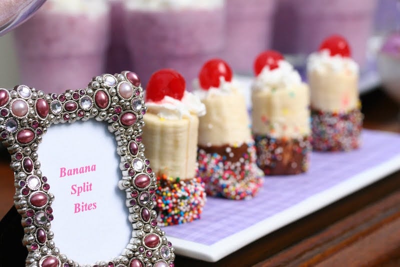 banana split bites