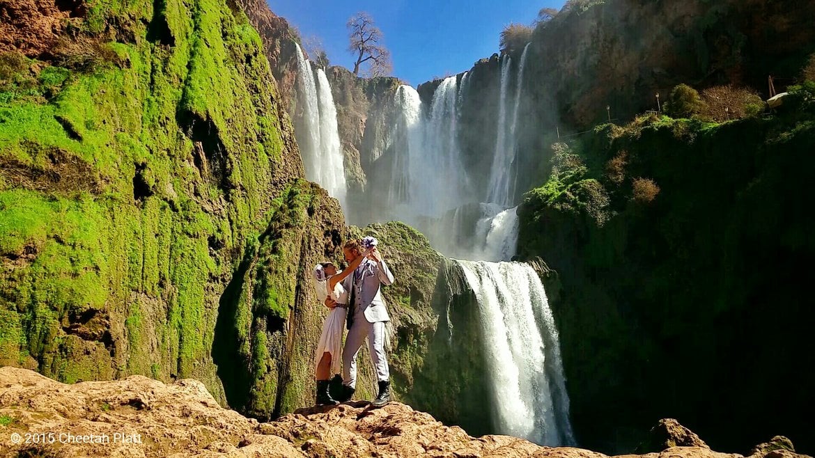 cascade douzoud outside marrakech morocco