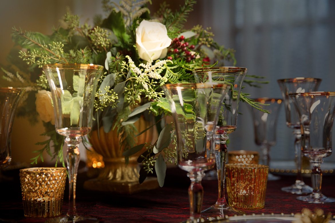 nutcracker christmas theme wedding inspiration