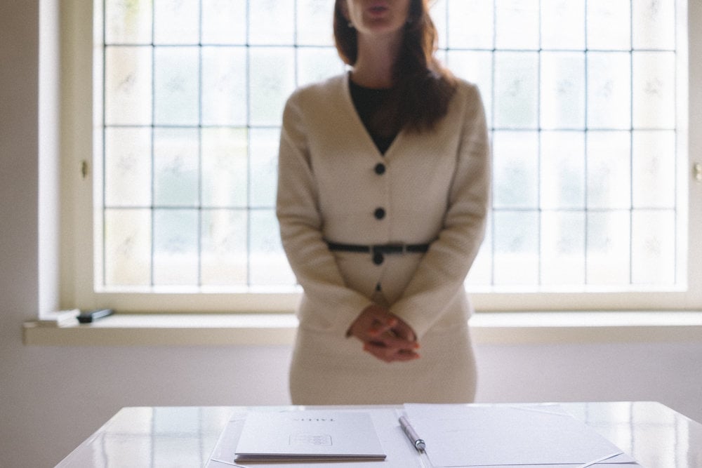 bride took her own wedding photos