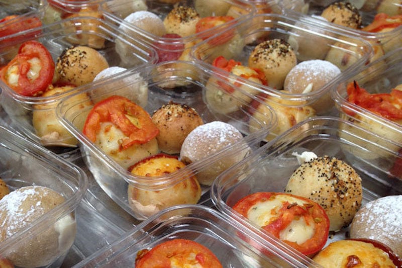 bagel wedding favors