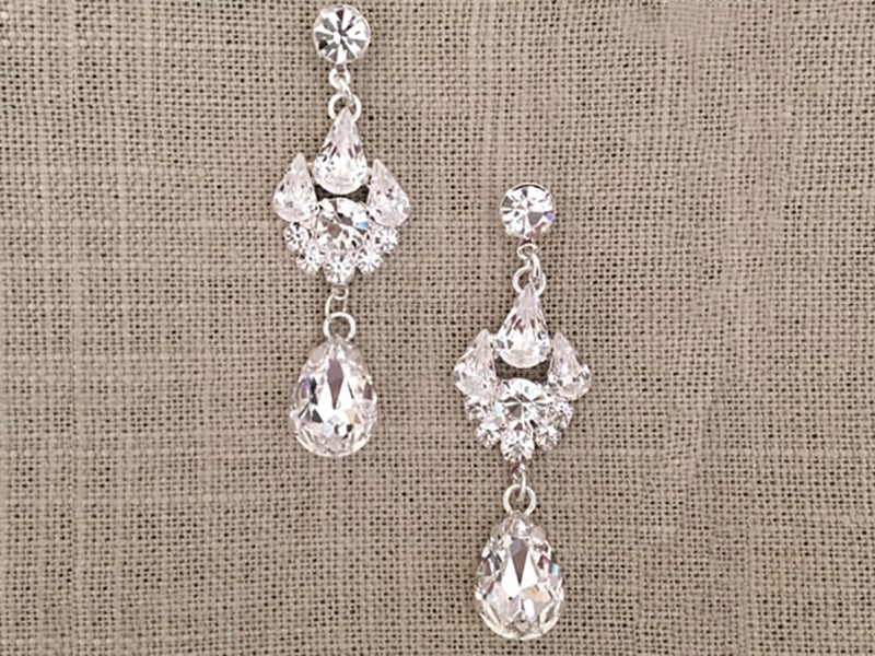 bel aire bridal earrings