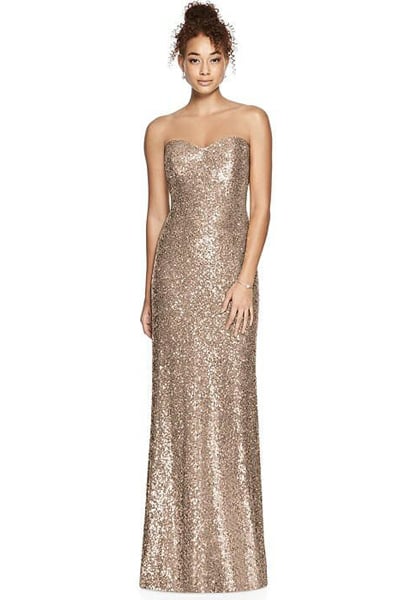 dessy group sequin gown