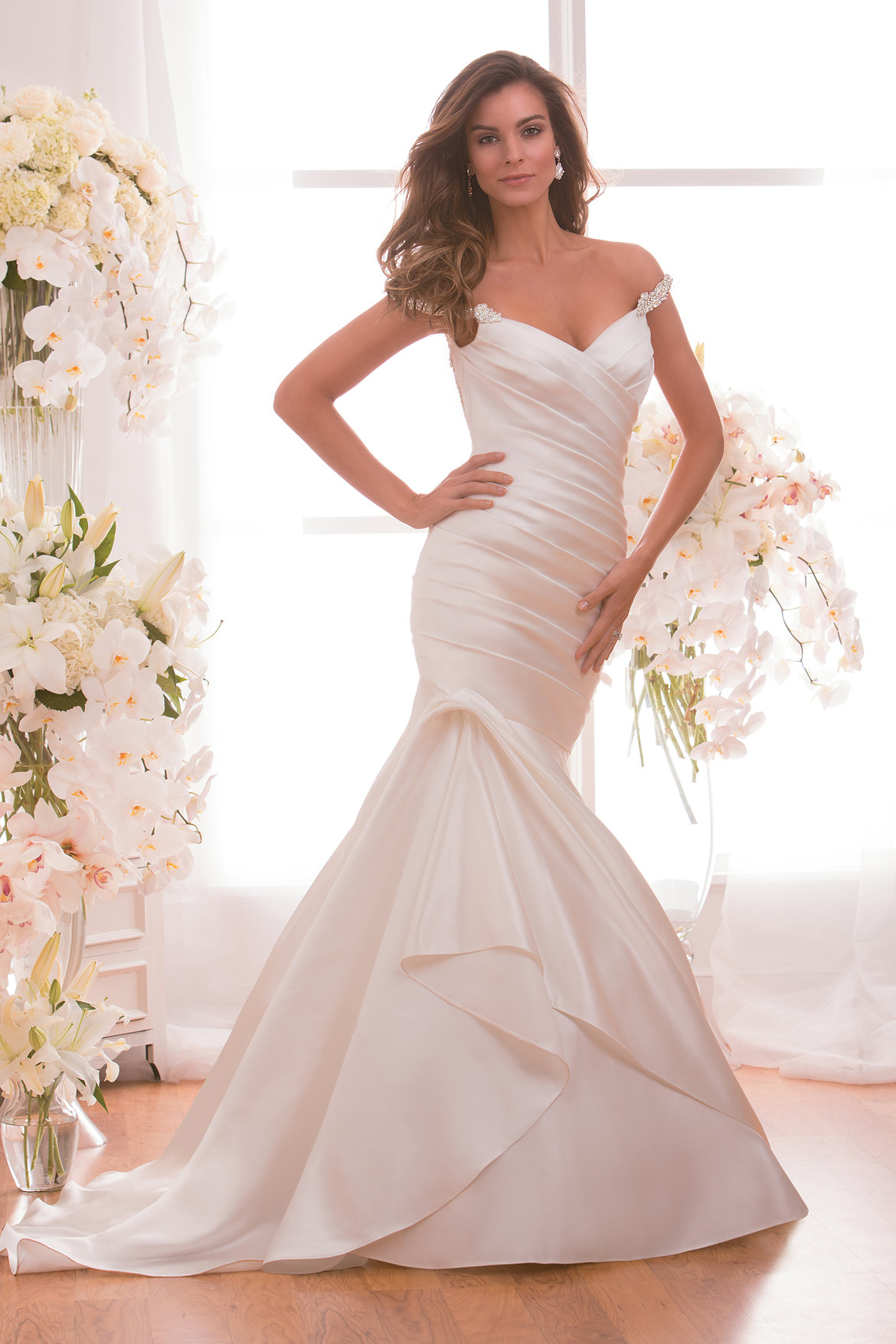 jasmine mermaid wedding dress