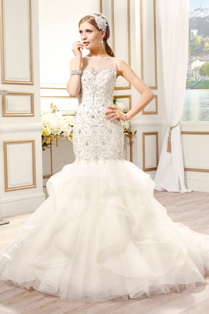 val stefani mermaid wedding dress