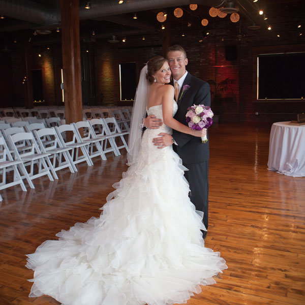 beautiful bride and groom