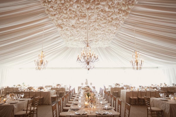 tent wedding decor 