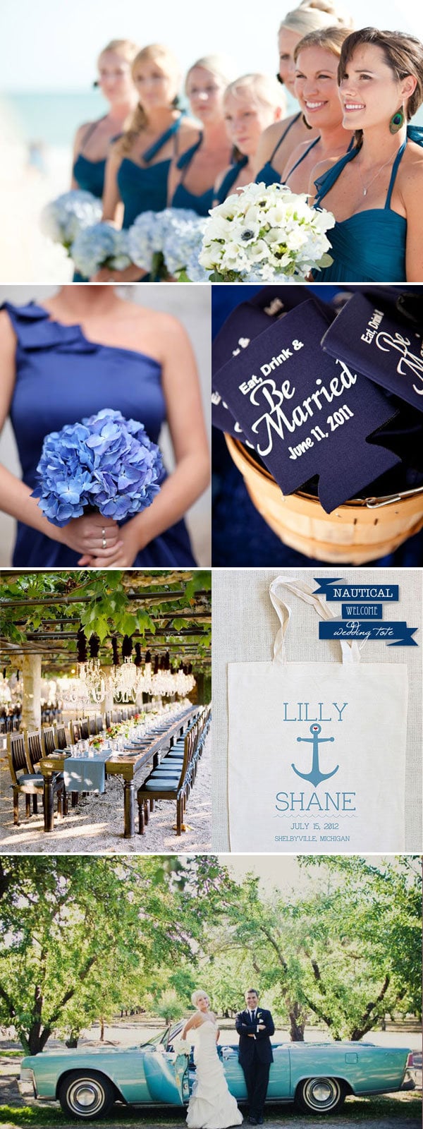 blue wedding ideas