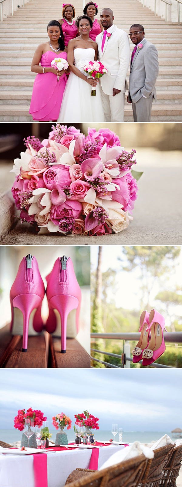 pink wedding ideas